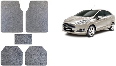 Autofetch Rubber Standard Mat For  Ford New Fiesta(Grey)