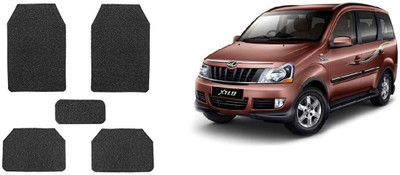 Autofetch Rubber Standard Mat For  Mahindra Xylo(Black)