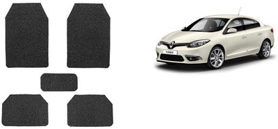 Autofetch Rubber Standard Mat For  Renault Fluence(Black)