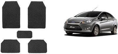Autofetch Rubber Standard Mat For  Ford Fiesta(Black)