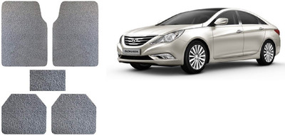 Autofetch Rubber Standard Mat For  Hyundai Sonata Embera(Grey)