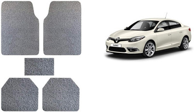 Autofetch Rubber Standard Mat For  Renault Fluence(Grey)