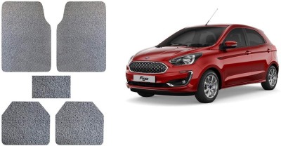 Autofetch Rubber Standard Mat For  Ford Figo(Grey)