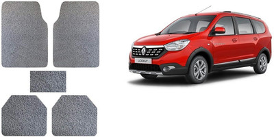 Autofetch Rubber Standard Mat For  Renault Lodgy(Grey)