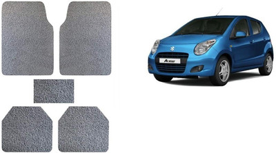 Autofetch Rubber Standard Mat For  Maruti Suzuki A-Star(Grey)