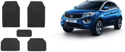 Autofetch Rubber Standard Mat For  Tata Nexon(Black)