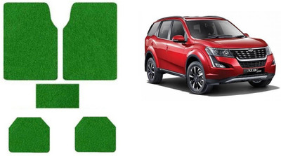Autofetch Rubber Standard Mat For  Mahindra XUV 500(Green)