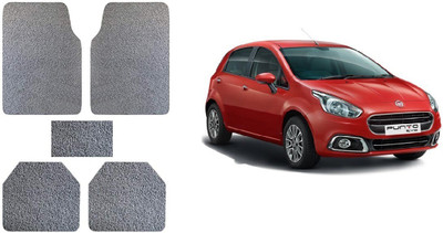 Autofetch Rubber Standard Mat For  Fiat Punto Evo(Grey)