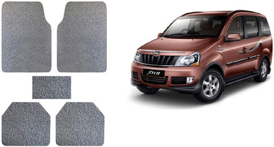 Autofetch Rubber Standard Mat For  Mahindra Xylo(Grey)