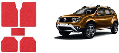 Autofetch Rubber Standard Mat For  Renault Duster(Red)