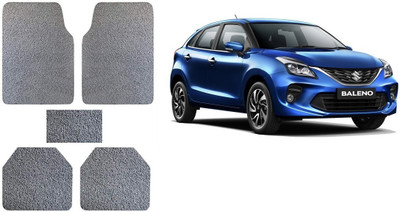 Autofetch Rubber Standard Mat For  Maruti Suzuki Baleno(Grey)