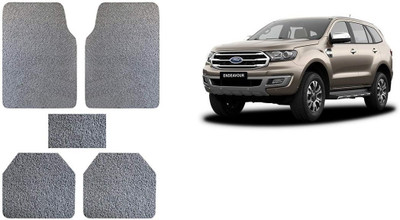 Autofetch Rubber Standard Mat For  Ford Endeavour(Grey)