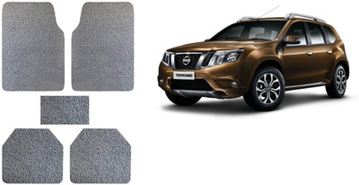 Autofetch Rubber Standard Mat For  Nissan Terrano(Grey)