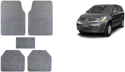 Autofetch Rubber Standard Mat For  Tata Aria(Grey)