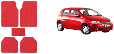 Autofetch Rubber Standard Mat For  Chevrolet UVA(Red)