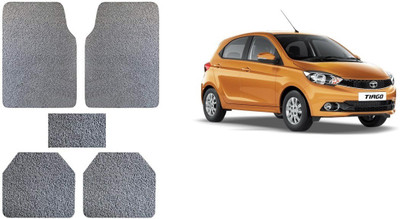Autofetch Rubber Standard Mat For  Tata Tiago(Grey)