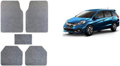 Autofetch Rubber Standard Mat For  Honda Mobilio(Grey)