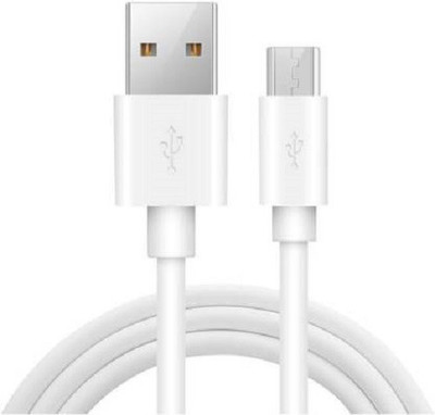 supermarche Micro USB Cable 2 A 1.5 m High Speed Micro USB Data Cable, 1.5 Meter Long, White(Compatible with All Android Smart Phone, White, One Cable)
