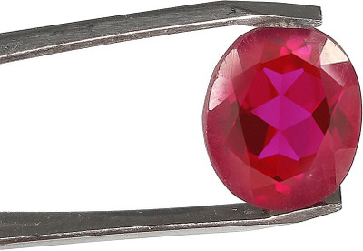 REIKI CRYSTAL PRODUCTS Red Cut Natural Ruby Gemstone(6 carat)