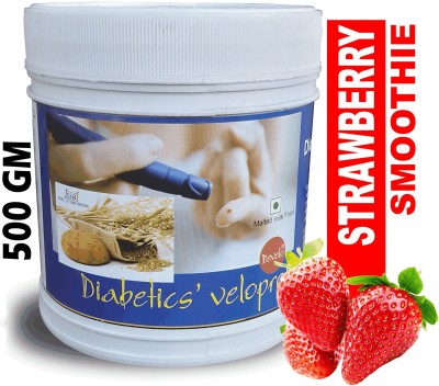 DEVELO DIABETICS' VELOPROT SUGAR FREE PROTEIN POWDER Protein Blends(500 g, STRAWBERRY)