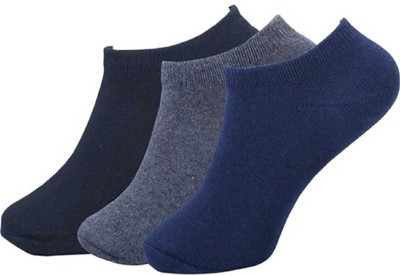 Inspade Men Self Design, Solid Low Cut(Pack of 6)