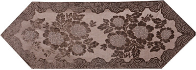 KUBER INDUSTRIES Brown 105 cm Table Runner(Velvet)