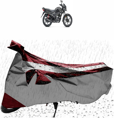 Flipkart SmartBuy Waterproof Two Wheeler Cover for Honda(Livo, Silver, Maroon)
