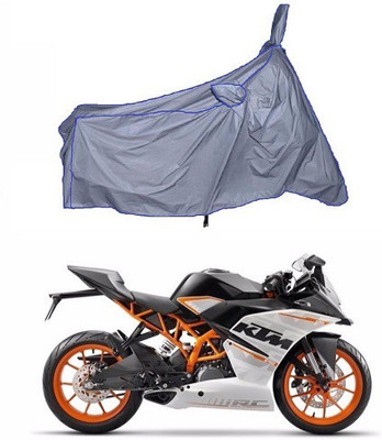 MG Hub Two Wheeler Cover for KTM(RC 390, Silver)