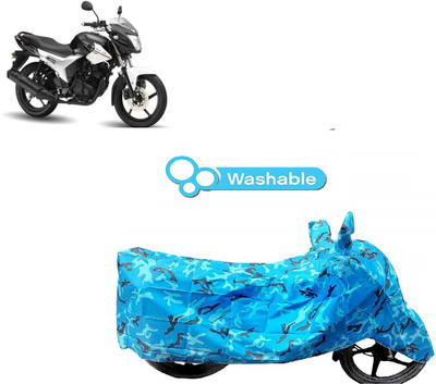 COVERPLANET Two Wheeler Cover for Yamaha(SZ R, Blue)