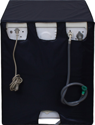 LITHARA Front Loading Washing Machine  Cover(Width: 66.04 cm, Navy Blue)
