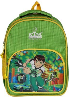 Kim Bag House waterproof nursery/play school bag 20 L Backpack(Green)