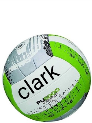 clark 5000 volleyball size 4 Volleyball - Size: 4(Pack of 1, Green)