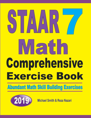 STAAR 7 Math Comprehensive Exercise Book(English, Paperback, Smith Michael)