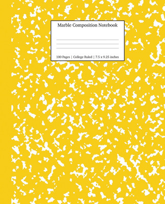 Marble Composition Notebook College Ruled(English, Paperback, Young Dreamers Press)