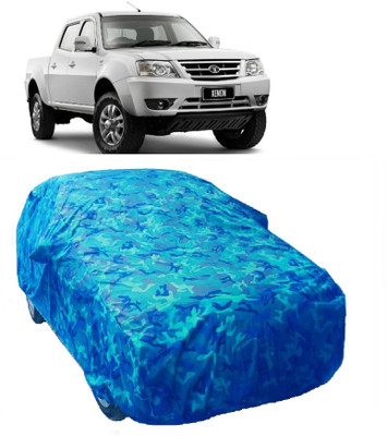 Gargi Traders Car Cover For Tata Xenon (With Mirror Pockets)(Blue)