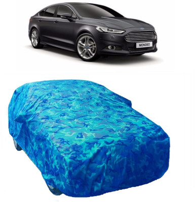 Gargi Traders Car Cover For Ford Mondeo (With Mirror Pockets)(Blue)