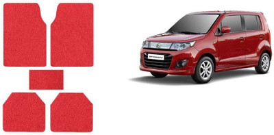 Autofetch Rubber Standard Mat For  Maruti Suzuki WagonR Stingray(Red)