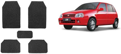 Autofetch Rubber Standard Mat For  Maruti Suzuki Zen(Black)