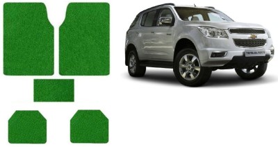 Autofetch Rubber Standard Mat For  Chevrolet Trailblazer(Green)