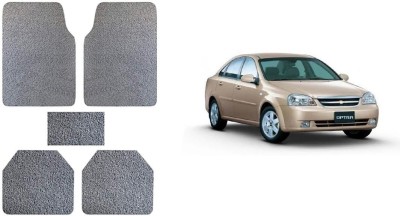 Autofetch Rubber Standard Mat For  Chevrolet Optra(Grey)
