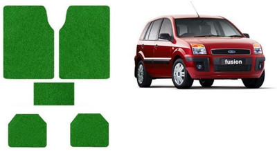 Autofetch Rubber Standard Mat For  Ford Fusion(Green)