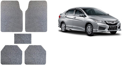 Autofetch Rubber Standard Mat For  Honda City(Grey)