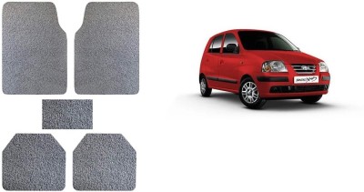 Autofetch Rubber Standard Mat For  Hyundai Santro Xing(Grey)