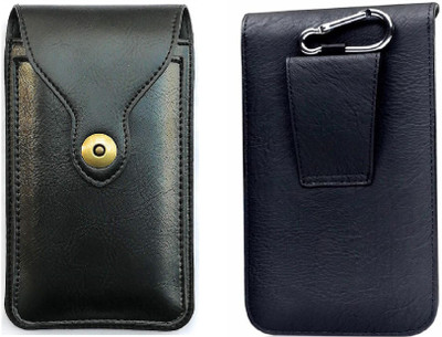 realtech Pouch for vivo iQOO Pro 5G(Black, Dual Protection, Pack of: 1)