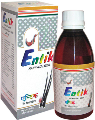 Entik Hair Oil & Scalp Vitalizer 200 ml Hair Oil(200 g)