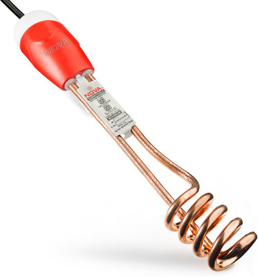 Nova ISI Mark Shock-Proof & Water-Proof NIH 430 Copper 1500 W Immersion Heater Rod(Water)