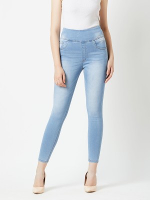 Miss Chase Super Skinny Women Light Blue Jeans