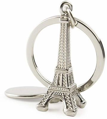 Harmony Paris Love Eiffel Tower Metal Keychain (Silver) Key Chain