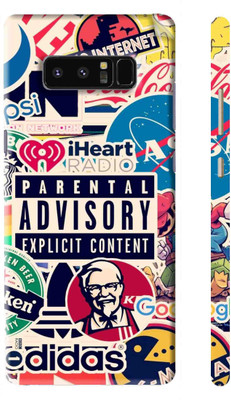 Snooky Samsung Galaxy Note 8 Mobile Skin(Red)