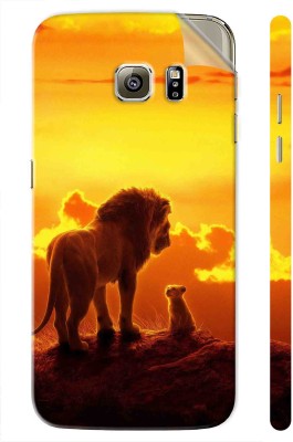 Snooky Samsung Galaxy S6 Edge Mobile Skin(Yellow)